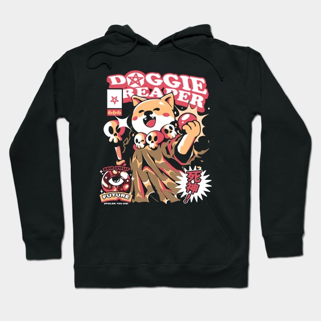 Doggie Reaper Hoodie by Ilustrata